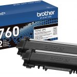 Brother Genuine Cartridge TN760 High Yield Black Toner,1 Pack